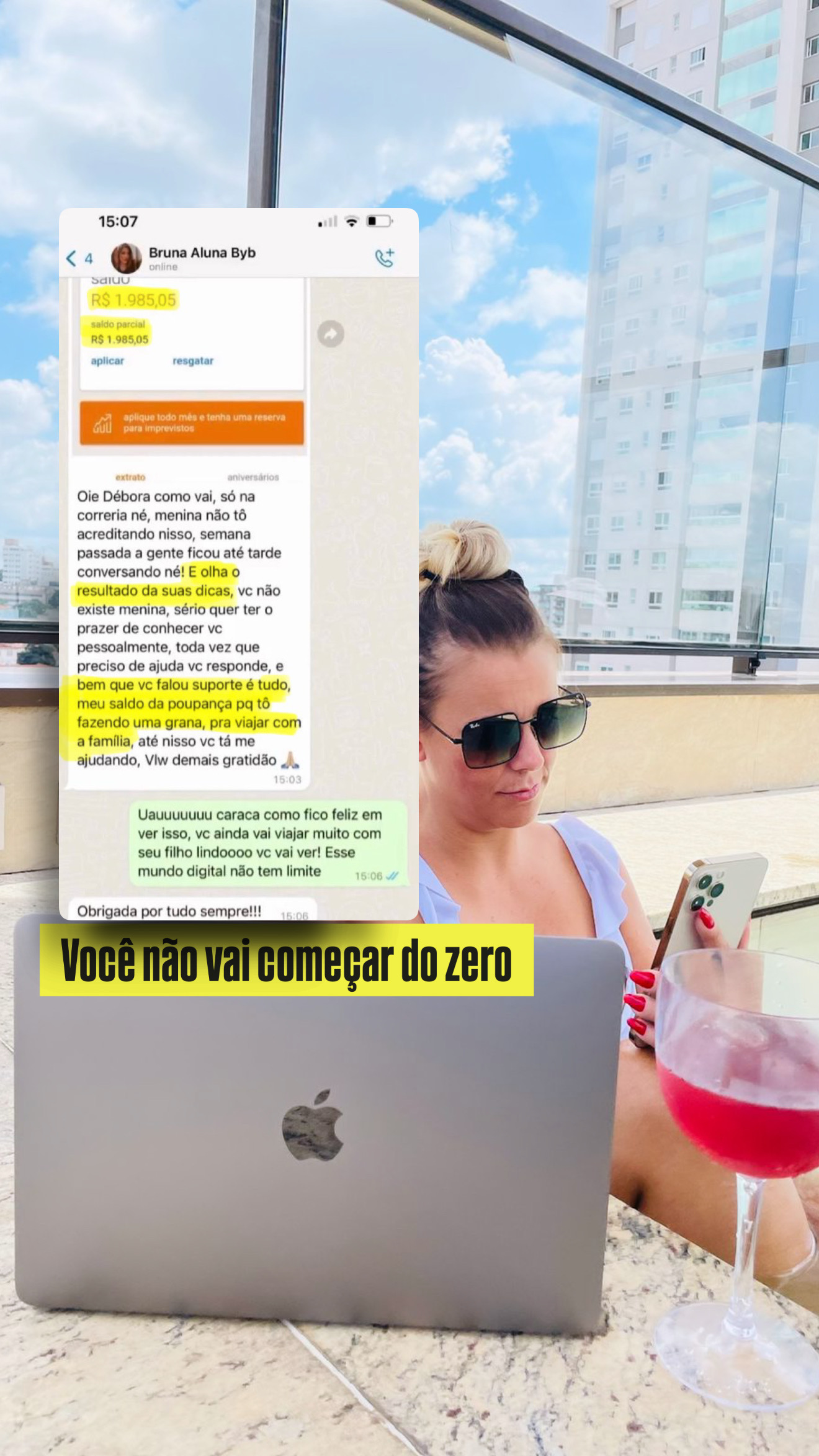 Voce não vai começar do zero